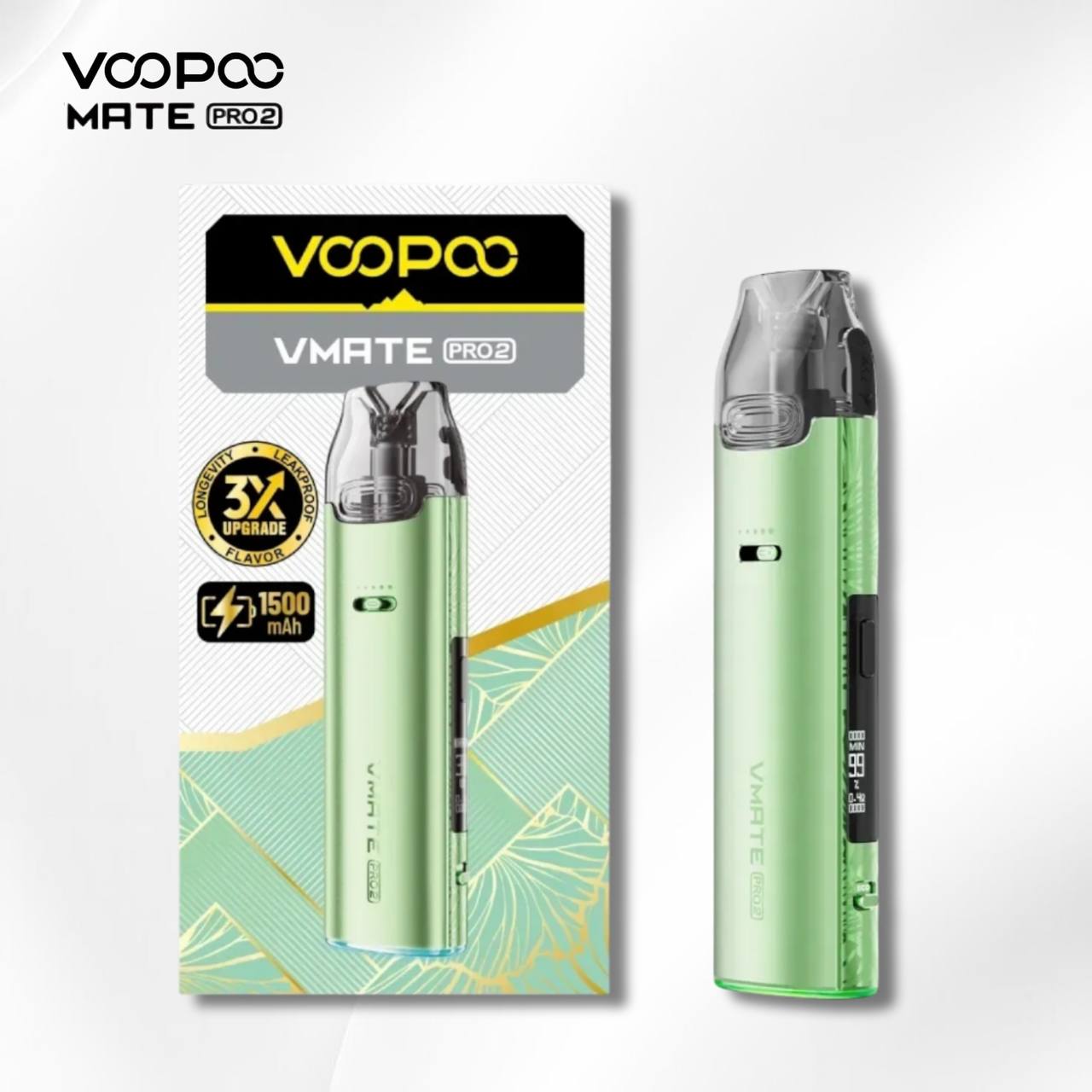 9月新品上市 原廠正品 VOOPOO Vmate Pro 2 Pod Kit 1500mAh 30W 電子煙 大小煙 老闆推薦 VC蒸氣