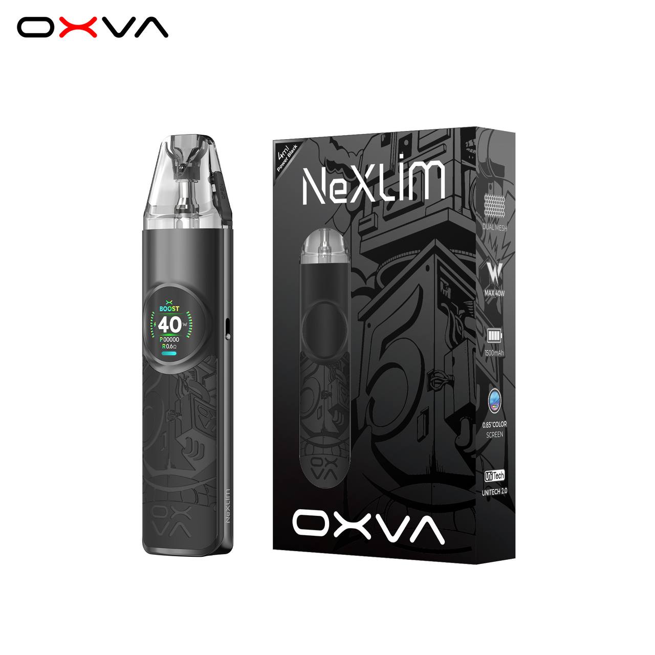 原廠正品 現貨 當天寄出 OXVA 電子煙-NEXLIM 大蠻牛40w 老闆推薦 大小煙 主機套裝 通用 XLIM Pro 小蠻牛 VC蒸氣