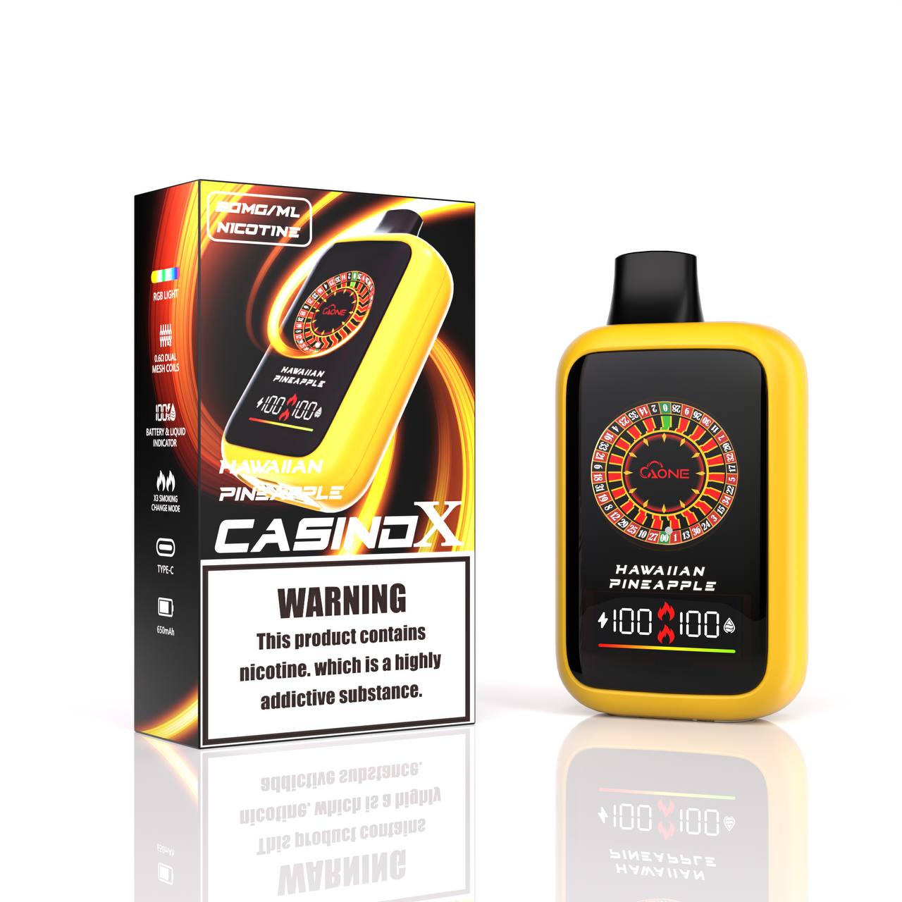 原廠正品 AONE VAPE CASINO 賭場 一次性 16000口 大容量 電子煙  小煙 拋棄式 俄羅斯輪盤 老闆推薦 - VC蒸氣