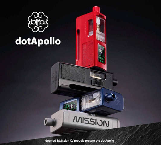 原廠正品 dotApollo Kit DotMod x Mission XV 聯名之作｜重塑 AIO 精緻新高度 佩特里 電子煙 電子菸 - VC蒸氣
